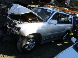 1999 TOYOTA LAND CRUISER SILVER 4.7L AT 4WD Z15125